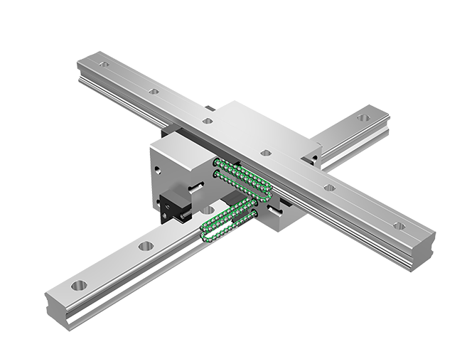 双维一体式LM滚动导轨SCR型导轨